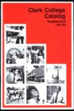 The Clark College Bulletin 1981-1983: Clark College Catalog Supplement