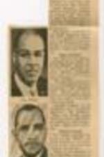 A newspaper clipping describing a convention of NAACP leaders in Oklahoma City. 1 page.