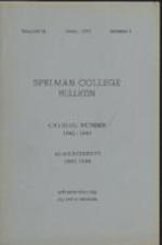 Spelman College Bulletin 1942-1943