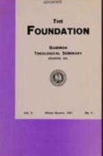 The Foundation vol. 51 no. 4