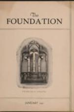 The Foundation vol. 37 no. 1