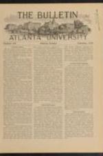The Atlanta University Bulletin (newsletter), no. 197: February 1910