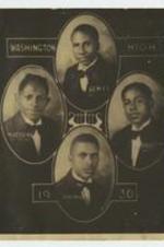 Portraits of George A. Sewell and three other men. Written on recto: Mathews, Sewel, Philips, Brown, 1930.