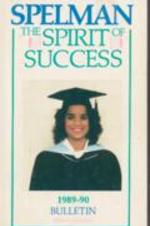 Spelman College Bulletin 1989-1990