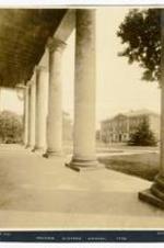 View of Sisters Chapel portico in 1930.