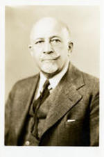 A portrait of W.E.B. DuBois.