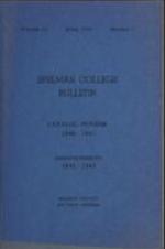 Spelman College Bulletin 1940-1939
