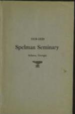 Spelman Seminary Catalog 1919-1920