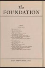 The Foundation vol. 37 no. 3