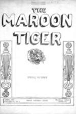 The Maroon Tiger, 1931 April 1
