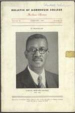 Bulletin of Morehouse College, vol. 10, no. 15, February 1941