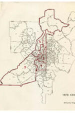 Map of Fulton County showing districts.