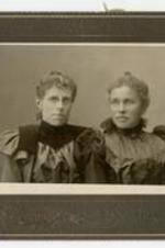 Portrait of Mary Packard and President Lucy Upton.
