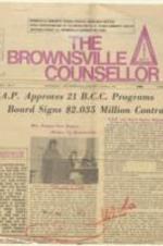"Mrs. Fannie Lou Hamer Shakes Up Brownsville" article on speaking before the Brownsville Women for Voter Registration. 2 pages.