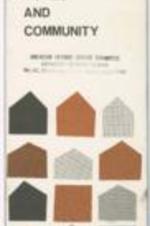 A brochure published by the American Friends Service Committee about race and integrated neighborhood housing..