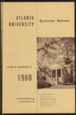 The Atlanta University Bulletin (catalogue), s. III no. 109: Summer School, March 1960