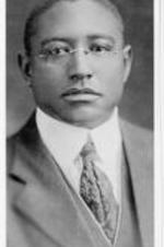 Portrait of an unidentified man. Written on verso: Gammon Theological Seminary, 1921. W.J. King D.D.