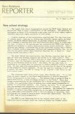 A newsletter published by Race Relations Information Center regarding race relations and school desegregation. 4 pages.