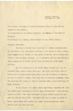 Citizens Committee report and petition to Mayor Walter A. Sims, W. W. Gaines, and W. A. Sutton. 16 pages.