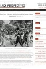 Black Power, Education, and the History of the Peoples College