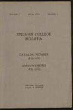Spelman College Catalog 1930-1931