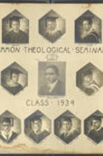 Collage of the Interdenominational Theological Center Class of 1934.
