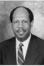 Portrait of Dr. Elias Blake Jr., President of Clark College.