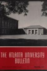 The Atlanta University Bulletin (newsletter), s. III no. 116: December 1961