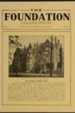 The Foundation vol. 9 no. 9-10
