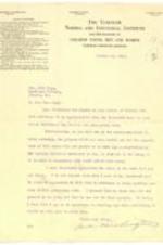Letter from Mrs. Washington of Tuskegee Institute to Mrs. Hope.