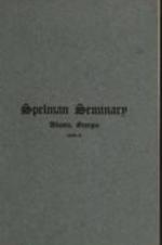 Spelman Seminary Catalog 1905-1906