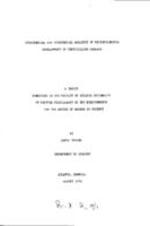 Cytochemical and biochemical analysis of microsclerotia development in veriticllium dahliae, 1978