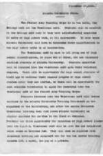 Notes outlining the units and qualifications of the Student Army Training Corps.