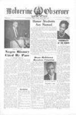 The Wolverine Observer, 1962 March 1