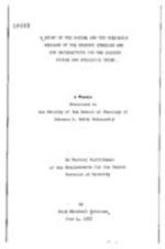 A study of the social and the religious message of the prophet Jeremiah and its implications for the present social and religious order, 1952