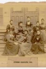 Group portrait of Spelman Academic Graduates 1893.