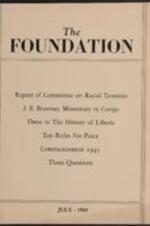 The Foundation vol. 35 no. 3