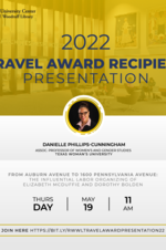 AUC Travel Award Recipient Presentation, May 19, 2022