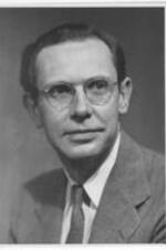 A portrait of Howard Becker. Written on verso: Dr. Howard Becker, Professor of Sociology, University of Wisconsin