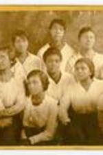 Group portrait of Spelman Teachers Professional Class commencement in 1919.