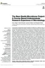 The Bean Beetle Microbiome Project: A Course-Based Undergraduate Research Experience in Microbiology