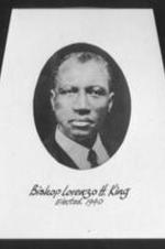 Portrait of Bishop Lorenzo H. King.