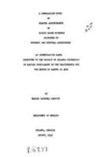 A comparative study of reading achievements of eighth grade students according to economic and cultural backgrounds, 1953