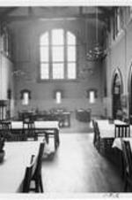 Dining Hall, main room and kitchen, 1956.