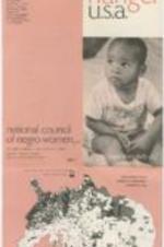 National Council of Negro Women "Hunger USA: The Voices of the Poor" brochure on childhood hunger facts. 3 pages.