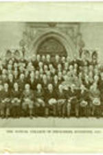 Group photograph of 1932 College of Preachers in 1932.