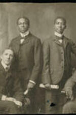 English, Debate Team, (left to right) H. H. Pace, L. P. Oliver, Peter H. Williams, R. M. Smith.