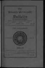 The Atlanta University Bulletin (catalogue), s. II no. 59:1924-25