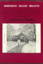 Morehouse College Bulletin, vol. 28, no. 83, March 1960