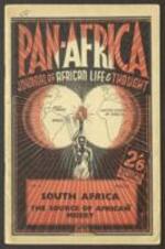 An issue of Pan-Africa Journal of African Life and Thought. 76 pages.